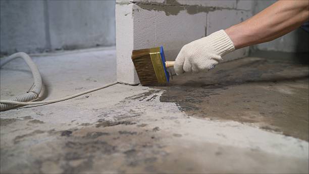 SJ Waterproofing Pros Basement Waterproofing coverage map for Silverhill, AL and surrounding area